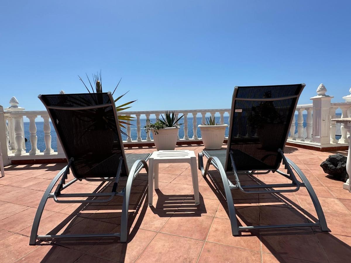 1St Line Sea View & Rooftop - Arena Puerto de Santiago  Exterior foto